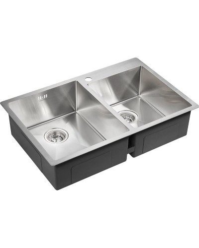 Кухонная мойка Paulmark Helfer 78 PM237851-BS Брашированная сталь