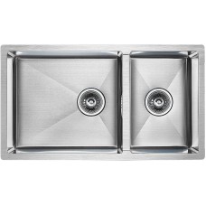 Кухонная мойка Paulmark Axel 78 PM227844-BS Брашированная сталь