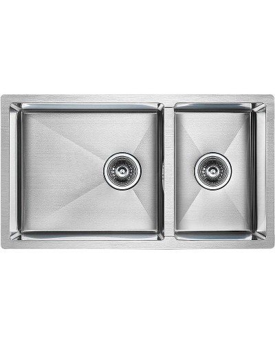 Кухонная мойка Paulmark Axel 78 PM227844-BS Брашированная сталь