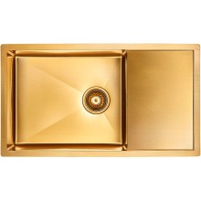 Кухонная мойка Paulmark Wing 78 PM217844-BG Брашированное золото