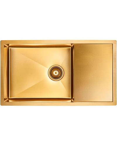 Кухонная мойка Paulmark Wing 78 PM217844-BG Брашированное золото
