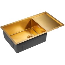 Кухонная мойка Paulmark Wing 78 PM217844-BG Брашированное золото