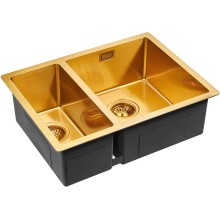 Кухонная мойка Paulmark Annex 59 PM545944-BGR Брашированное золото