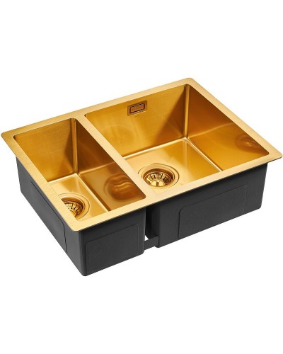 Кухонная мойка Paulmark Annex 59 PM545944-BGR Брашированное золото