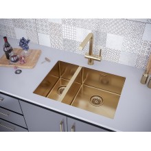 Кухонная мойка Paulmark Annex 59 PM545944-BGR Брашированное золото
