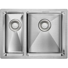 Кухонная мойка Paulmark Annex 59 PM545944-BSR Брашированная сталь