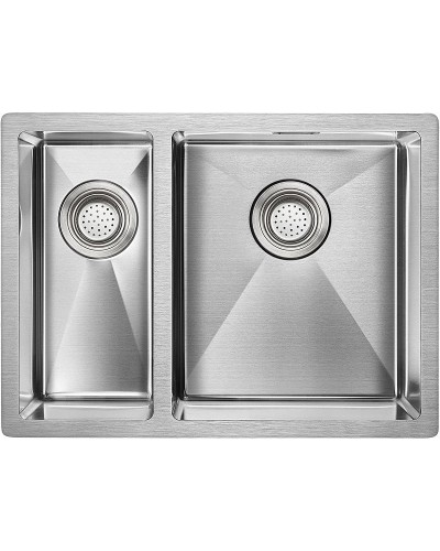 Кухонная мойка Paulmark Annex 59 PM545944-BSR Брашированная сталь