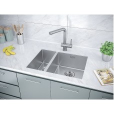 Кухонная мойка Paulmark Annex 59 PM545944-BSR Брашированная сталь