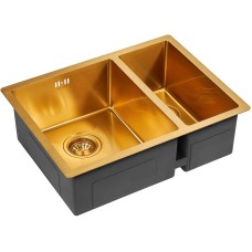 Кухонная мойка Paulmark Zusat 59 PM225944-BGL Брашированное золото