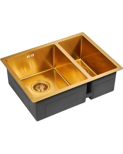 Кухонная мойка Paulmark Zusat 59 PM225944-BGL Брашированное золото