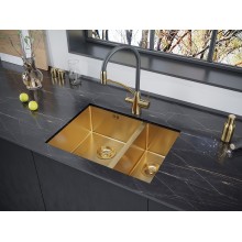 Кухонная мойка Paulmark Zusat 59 PM225944-BGL Брашированное золото