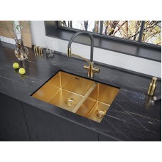 Кухонная мойка Paulmark Zusat 59 PM225944-BGL Брашированное золото