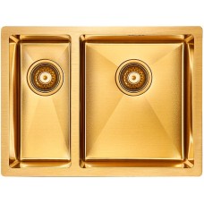 Кухонная мойка Paulmark Zusat 59 PM225944-BGR Брашированное золото
