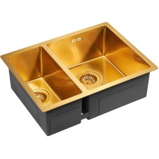 Кухонная мойка Paulmark Zusat 59 PM225944-BGR Брашированное золото