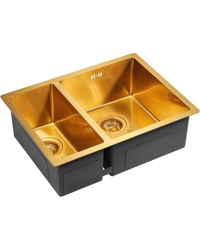 Кухонная мойка Paulmark Zusat 59 PM225944-BGR Брашированное золото