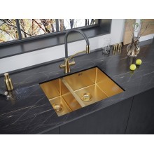 Кухонная мойка Paulmark Zusat 59 PM225944-BGR Брашированное золото