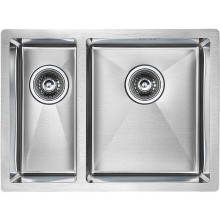 Кухонная мойка Paulmark Zusat 59 PM225944-BSR Брашированная сталь