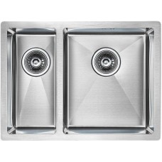 Кухонная мойка Paulmark Zusat 59 PM225944-BSR Брашированная сталь