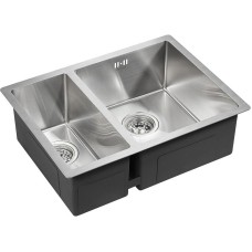 Кухонная мойка Paulmark Zusat 59 PM225944-BSR Брашированная сталь