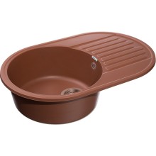 Кухонная мойка GranFest Quarz GF-Z18 Терракот