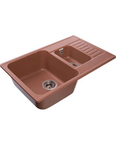 Кухонная мойка GranFest Quarz GF-Z21K Терракот