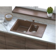Кухонная мойка GranFest Quarz GF-Z21K Терракот
