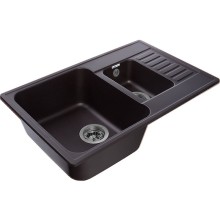 Кухонная мойка GranFest Quarz GF-Z21K Черная