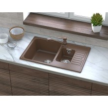 Кухонная мойка GranFest Quarz GF-Z21K Черная