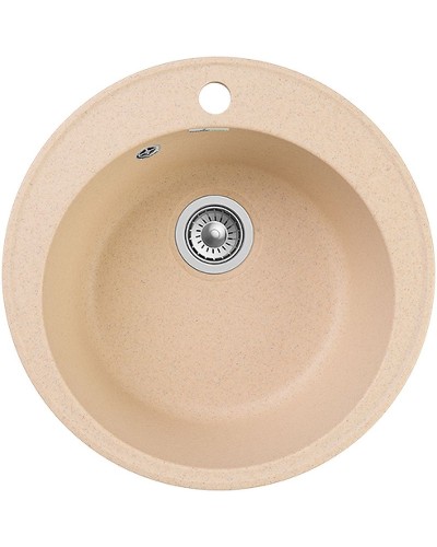 Кухонная мойка GranFest Quarz GF-Z08 Бежевая