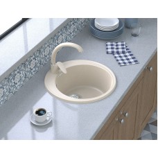 Кухонная мойка GranFest Quarz GF-Z08 Бежевая