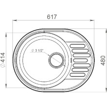 Кухонная мойка GranFest Quarz GF-Z58 Песочная