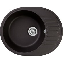 Кухонная мойка GranFest Quarz GF-Z58 Черная