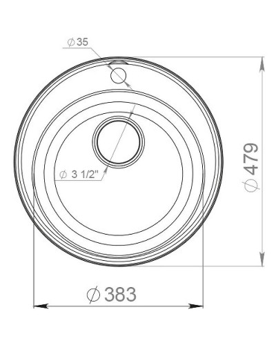 Кухонная мойка GranFest Quarz GF-Z08 Песочная