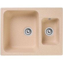 Кухонная мойка GranFest Quarz GF-Z09 Бежевая
