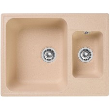 Кухонная мойка GranFest Quarz GF-Z09 Бежевая