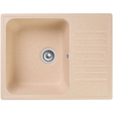 Кухонная мойка GranFest Quarz GF-Z13 Бежевая