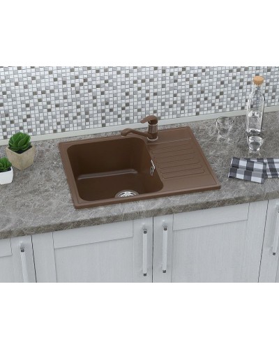 Кухонная мойка GranFest Quarz GF-Z13 Терракот