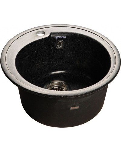 Кухонная мойка GranFest Rondo GF-R450 Черная