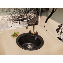 Кухонная мойка GranFest Rondo GF-R450 Черная