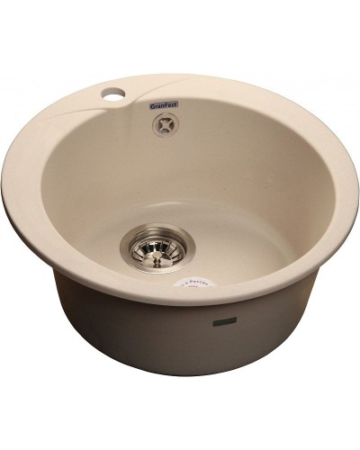 Кухонная мойка GranFest Rondo GF-R480 Белая