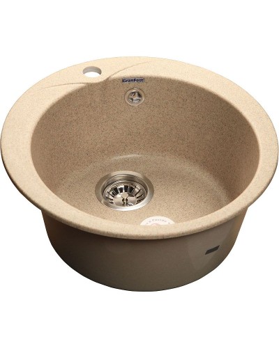 Кухонная мойка GranFest Rondo GF-R480 Песочная