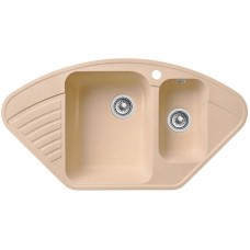 Кухонная мойка GranFest Quarz GF-Z14 Бежевая