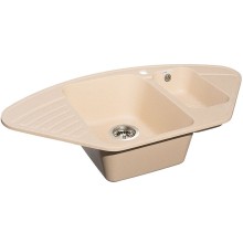 Кухонная мойка GranFest Quarz GF-Z14 Бежевая