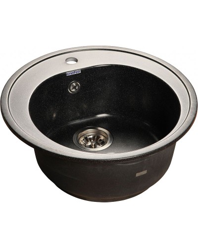Кухонная мойка GranFest Rondo GF-R510 Черная