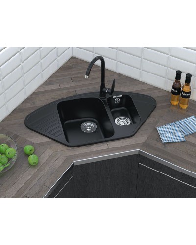 Кухонная мойка GranFest Quarz GF-Z14 Терракот