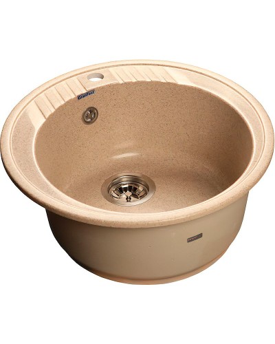 Кухонная мойка GranFest Rondo GF-R520 Песочная