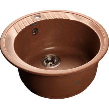 Кухонная мойка GranFest Rondo GF-R520 Терракот