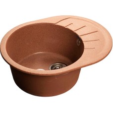Кухонная мойка GranFest Rondo GF-R580L Терракот