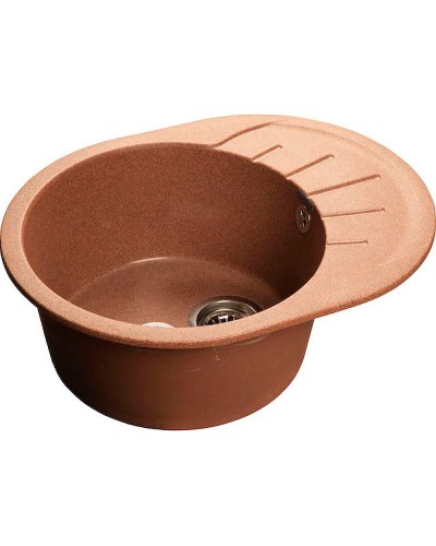 Кухонная мойка GranFest Rondo GF-R580L Терракот
