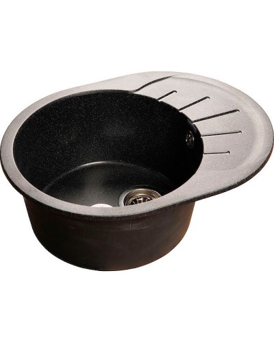 Кухонная мойка GranFest Rondo GF-R580L Черная